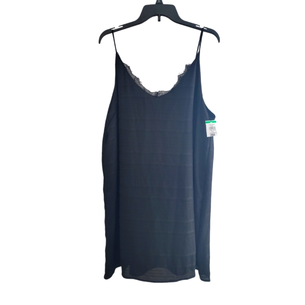 NWT BP Mini Camisole Black Dress Size Xl
